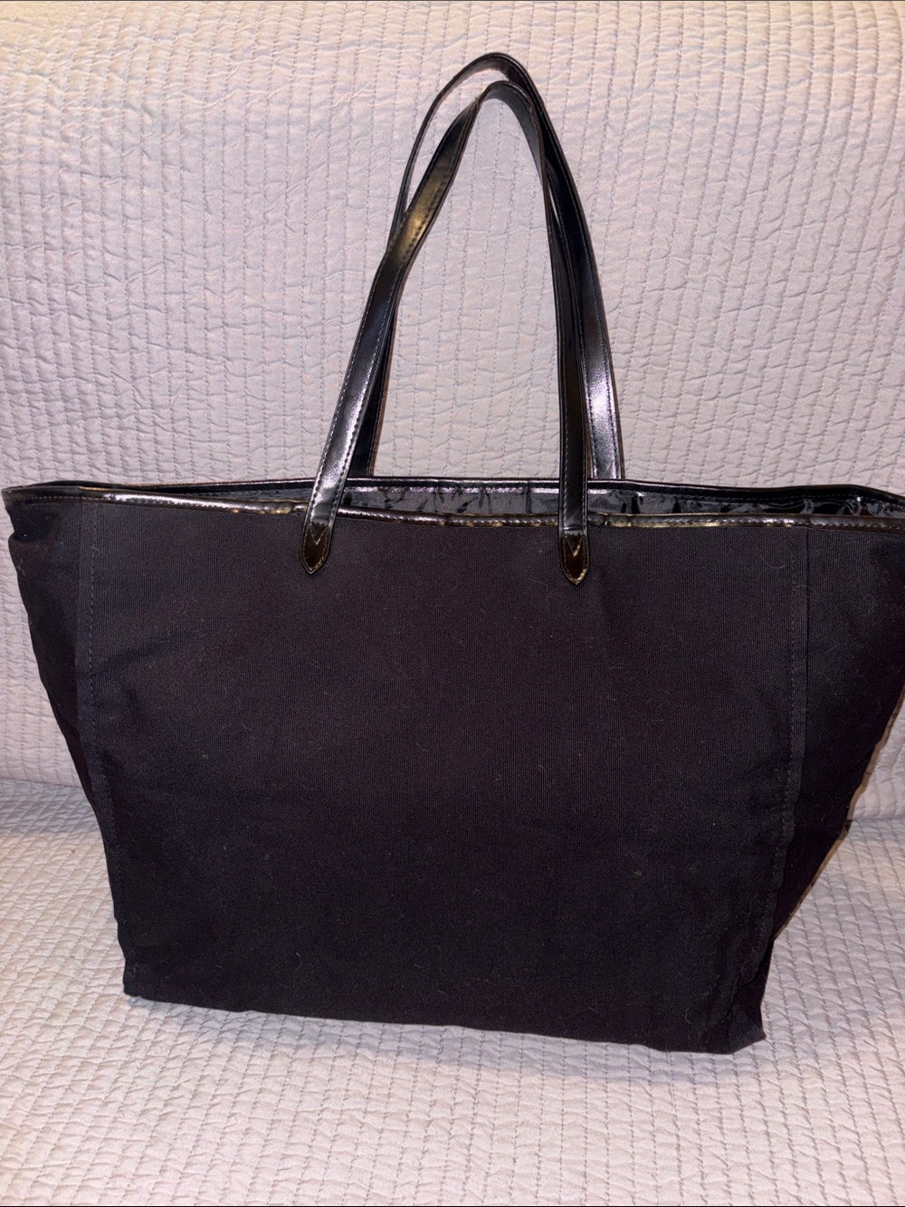 Beautiful Victoria’s Secret sequin black bag tote - Picture 4 of 6